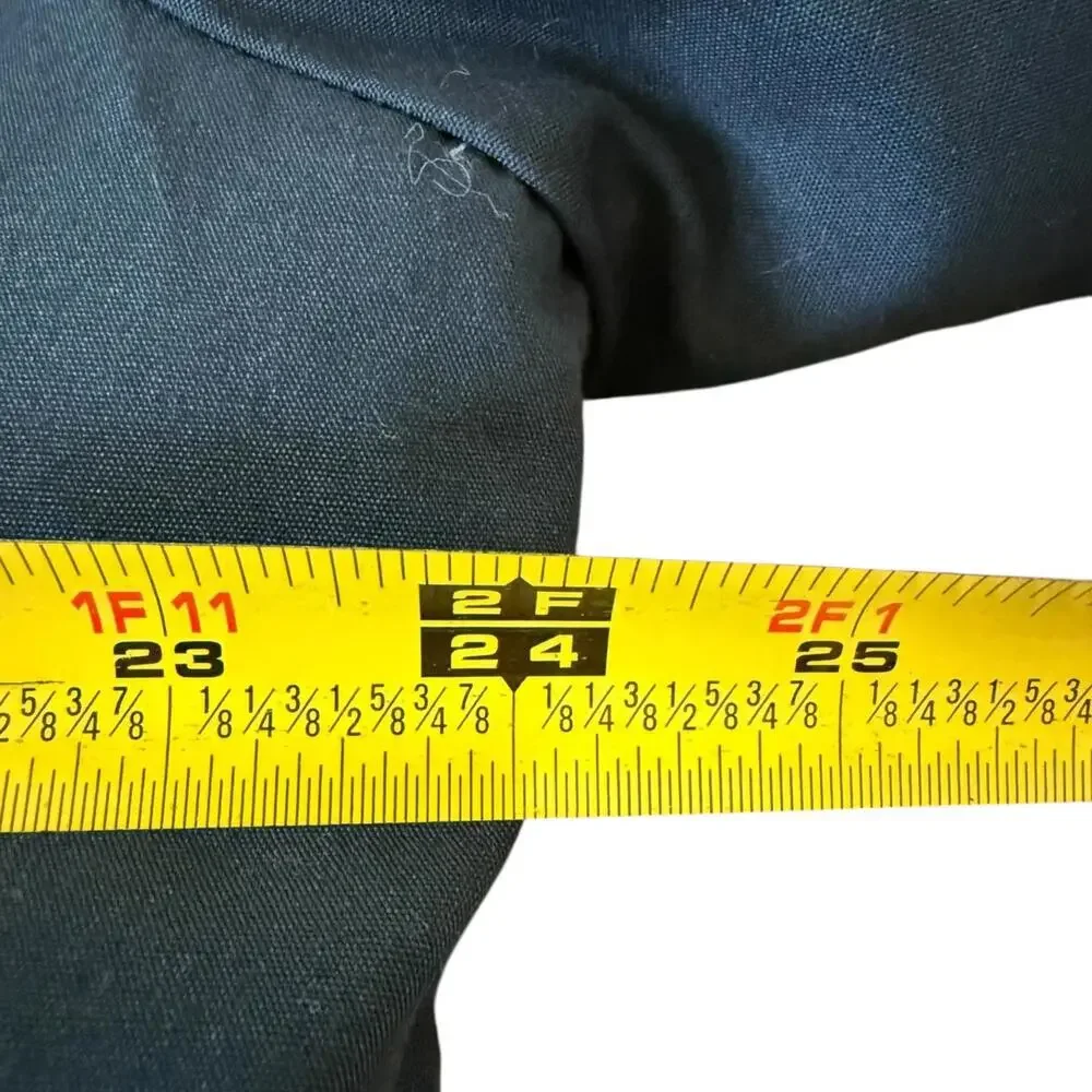 Vintage London Fog Wamsutta Black Trench Coat 46R – Removable Faux Fur USA - Picture 7 of 8